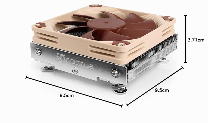 Noctua NH-L9i-17xx, Premium Low-Profile CPU-Kühler für Intel LGA1700 (Braun)