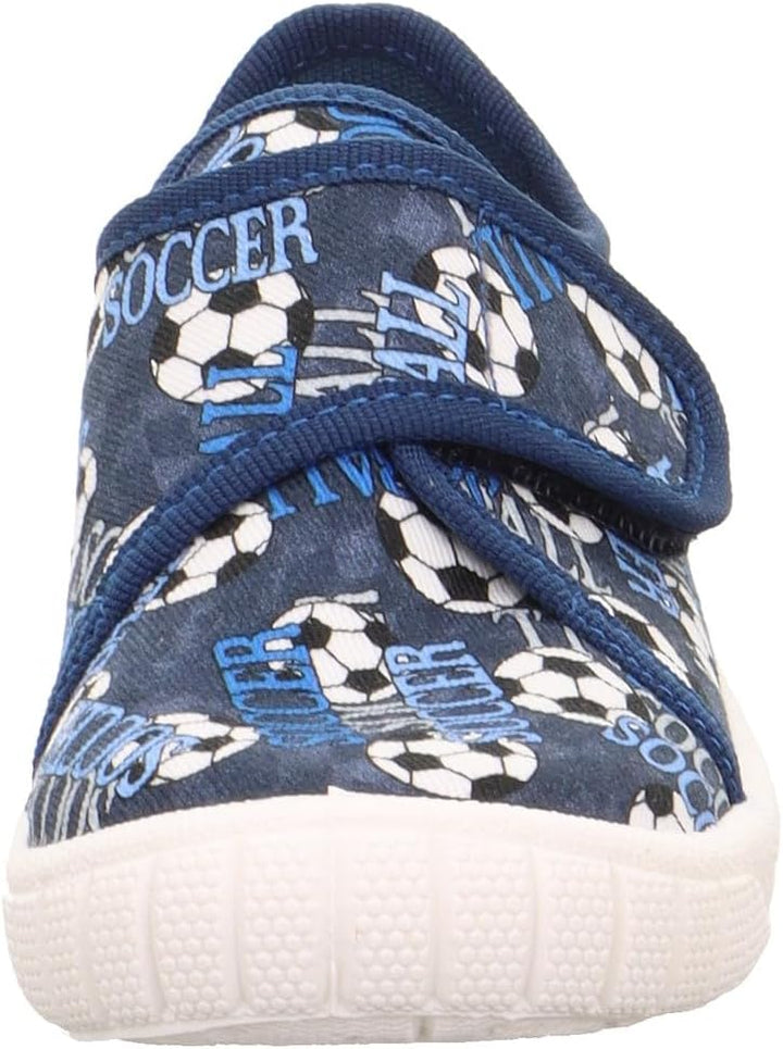 Superfit Jungen Bill Hausschuhe 26 EU Blau Mehrfarbig 8060, 26 EU Blau Mehrfarbig 8060