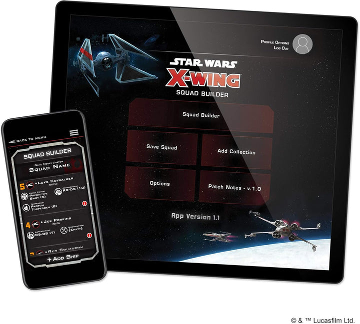 Fantasy Flight Games Star Wars X-Wing Core Set Second Edition, Star Wars X-Wing Core Set Second Edit