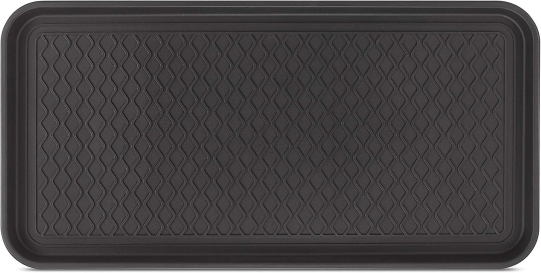 3X XL Schuhabtropfschale Schuhmatte Ablage - Schuhablage 76x38x3cm mit erhöhtem Rand - Abtropfschale