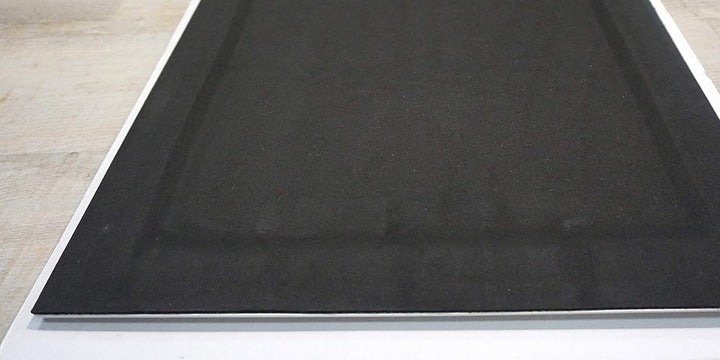 ASTRA rutschfeste Fussmatte aussen - Alu-Matte Exclusiv Mat - Aluminium Fussabtreter 45 x 75 cm Schm