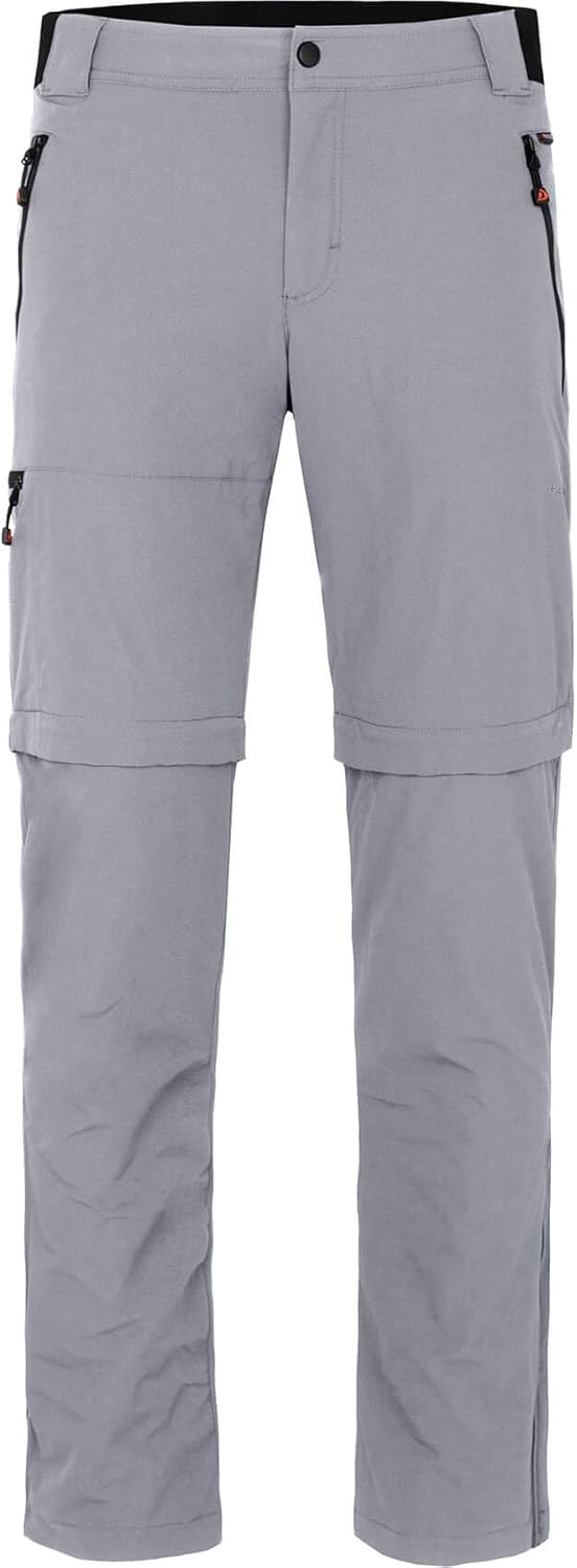 Bergson Herren Zipp-Off Hose ARRESÖ Comfort - Bermuda Zipp off - leicht - bielastisch - bequem - str