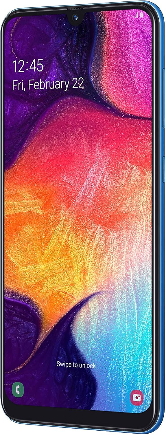 Samsung Galaxy A50 Smartphone Bundle (16.3cm (6.4 Zoll) 128GB interner Speicher, 4GB RAM, Dual sim,