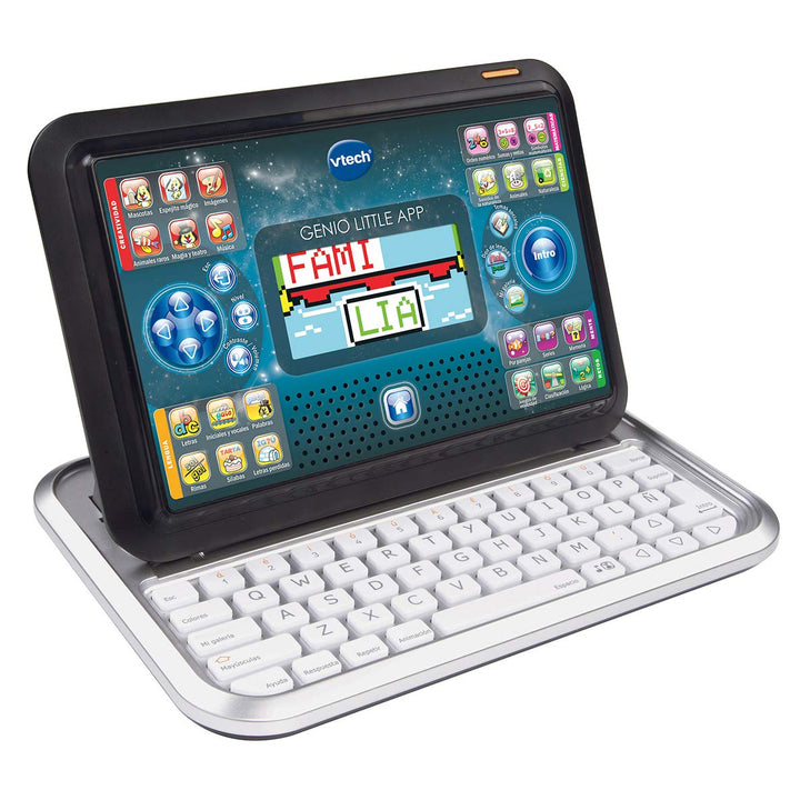 Vtech Little App – Genie, Bildungs-Tablet für Kinder, (3480 – 155557) bunt Mehrfarbig, Mehrfarbig