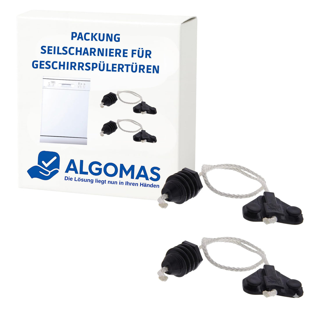 ALGOMAS© 2 Stück Geschirrspüler-Türscharniere passend für Fagor, Edesa, General Electric, Aspes, Bra