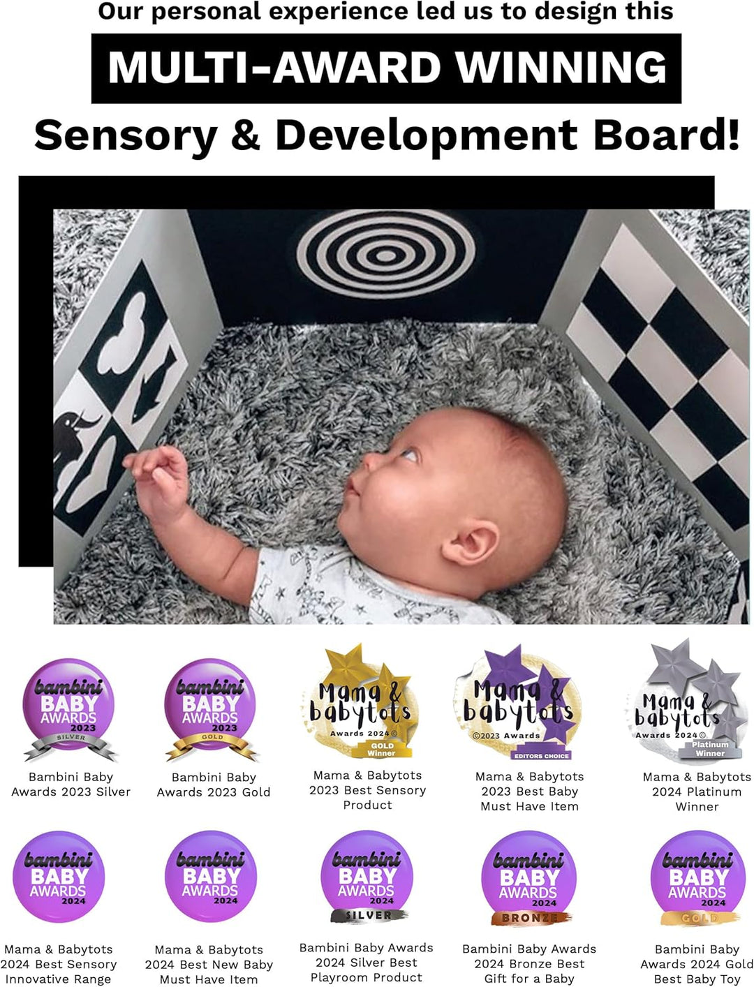 Samuel Sensory Sensorische und Entwicklungsbretter für Babys, A1