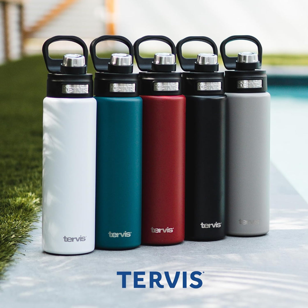 Tervis Thermobecher aus pulverbeschichtetem Edelstahl, dreifach wandig, isoliert, hält Getränke kalt