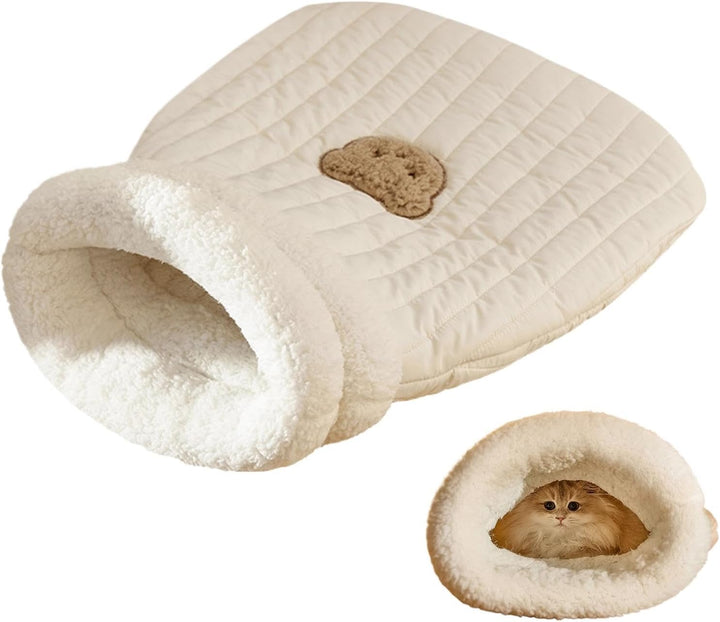 Cat Winter Sleeping Bag Warm Pet Bed, Schlafsack Für Katzen, Katzenschlafsack, Weiche Und Bequeme Ka