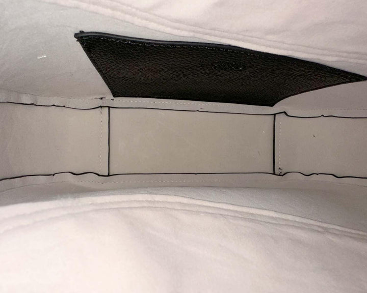 L.CREDI Hobo-Bag LILIEN Damen-Umhängetasche Colorblock 27x9x22 Schwarz, Schwarz