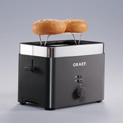 Graef WK600EU Wasserkocher, Rostfreier Stahl, 1.5 liters, Edelstahl, Mattiert & Graef Toaster TO 62,