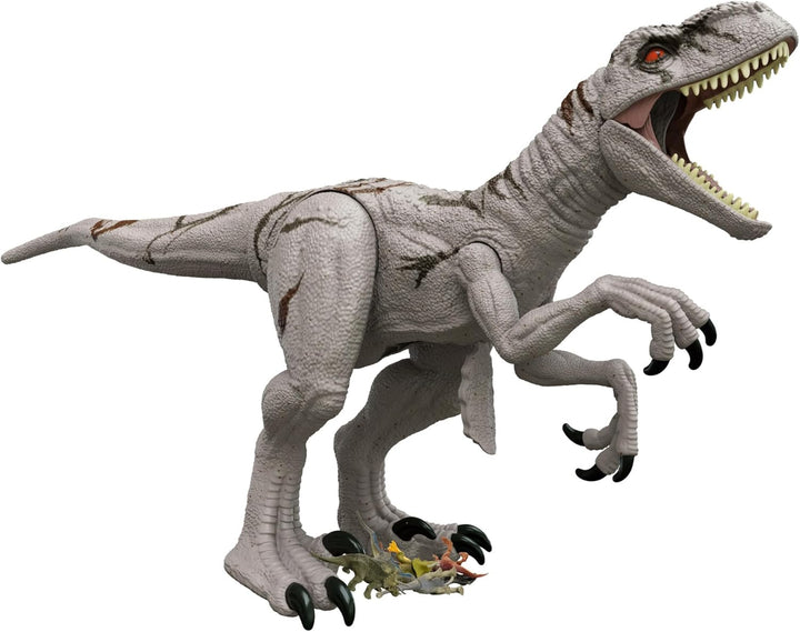 Jurassic World HFR09 - "Dominion: Ein neues Zeitalter" Riesendino Atrociraptor Actionfigur, extragro
