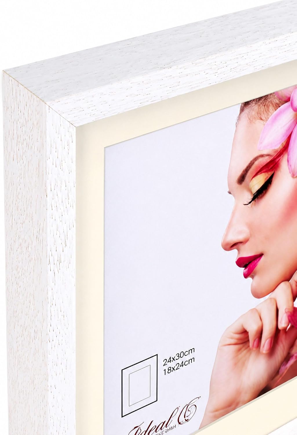 IDEAL TREND 3D Objektrahmen Holz Bilderrahmen Wanddeko Collage Poster Shirt Trikot Rahmen HR: Farbe: