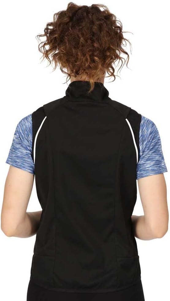 Regatta Steren Hybrid Softshelljacke für Damen mit abnehmbaren Ärmeln 36 Schwarz, 36 Schwarz
