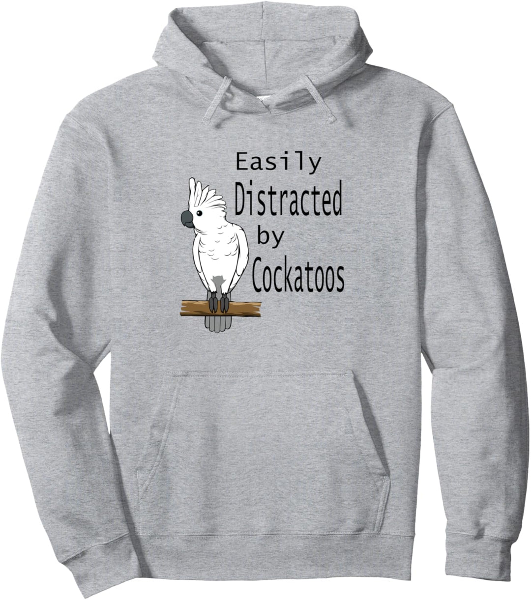 Abgelenkt durch Nymphensittiche Exotischer Vogel Sittich Pullover Hoodie