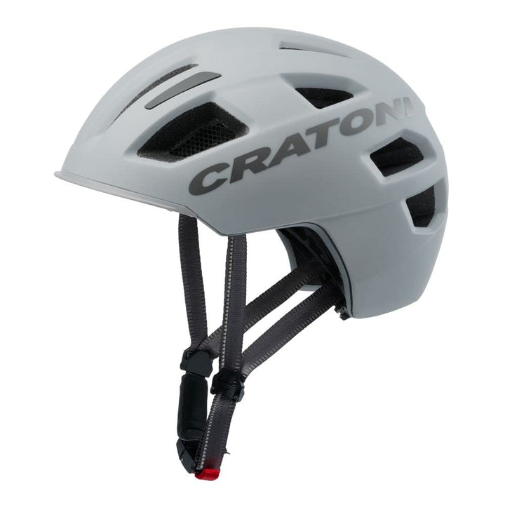 Cratoni Fahrradhelm C-Pure grau matt, L