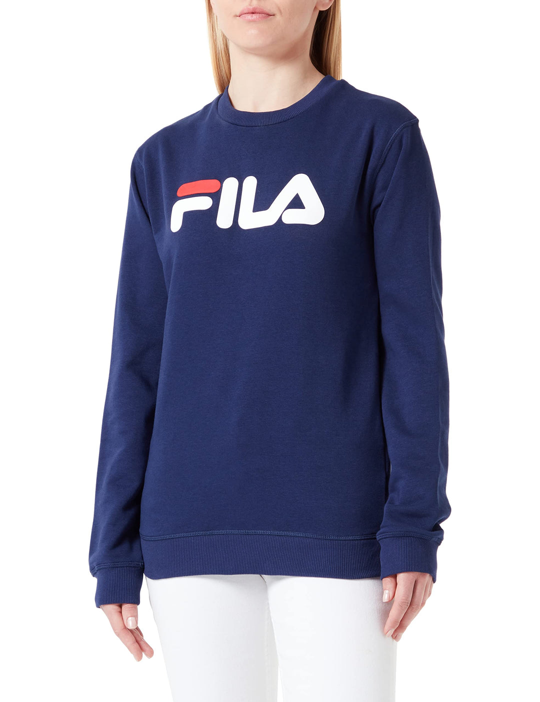 FILA Unisex Barbian Crew Sweatshirt M Medieval Blue, M Medieval Blue