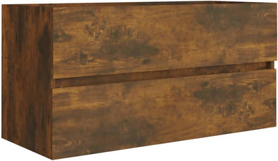 homiuse 90x38.5x45 cm Waschbeckenschrank mit Schublade Badezimmerschrank Badezimmer Möbel Waschbecke