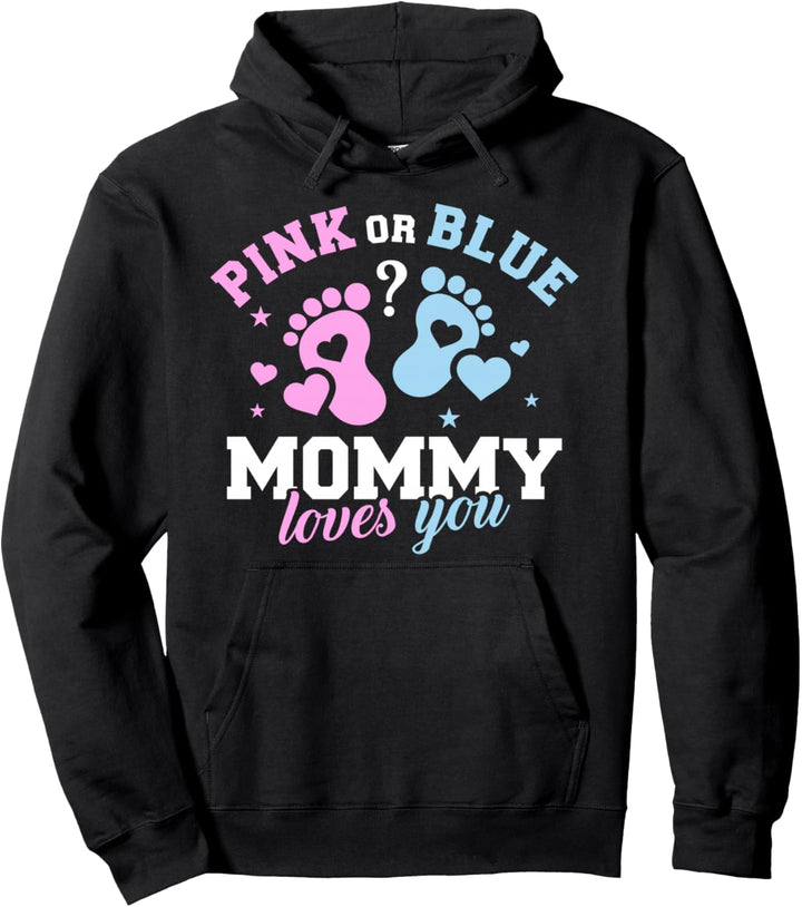 Gender Reveal Mama Mutter Pullover Hoodie