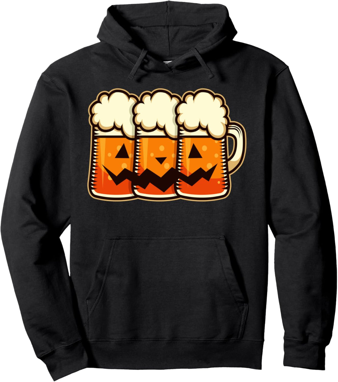 Bier Halloween Pullover Hoodie