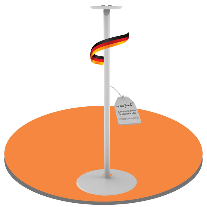 PureMounts, Lautsprecher-Halterung, Standfuss für Sonos One, One SL & Play:1, weiss Standmontage wei