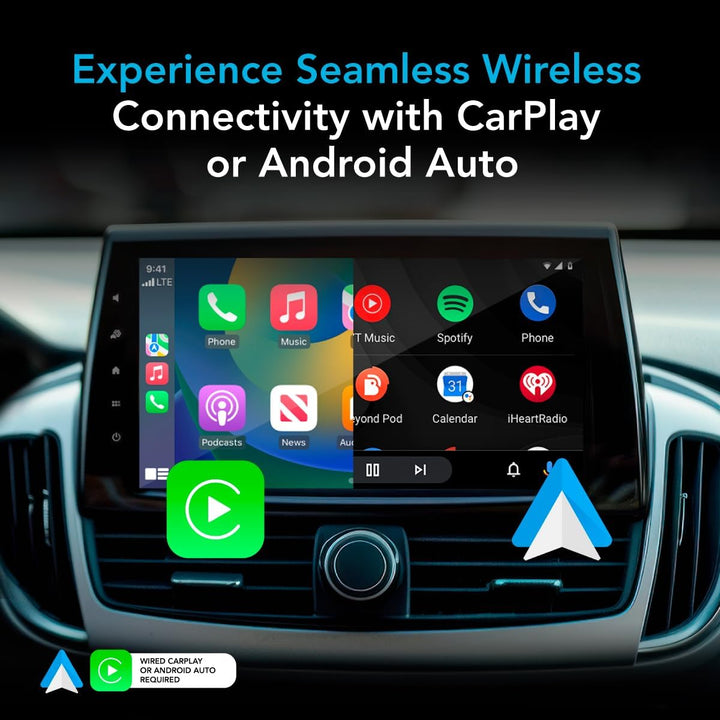 AutoSky Wireless Carplay Adapter & Android Auto - Verwandeln Sie kabelgebundenes zu drahtlosem Carpl