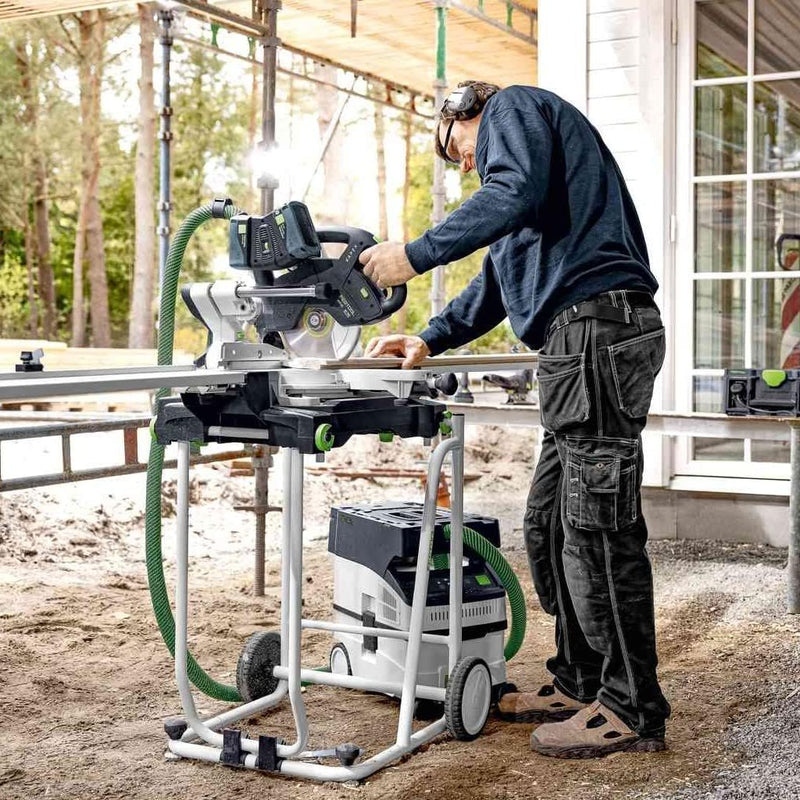 Festool Akku-Absaugmobil CTLC MIDI I-Plus CLEANTEC (mit Hauptfilter, SELFCLEAN Filtersack, Saugschla