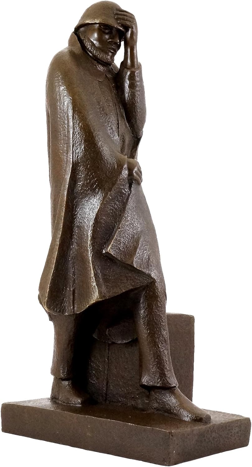 Kunst & Ambiente - Wanderer im Wind (1934) - Ernst Barlach Figur - Barlach Plastik - Skulpturen - Br