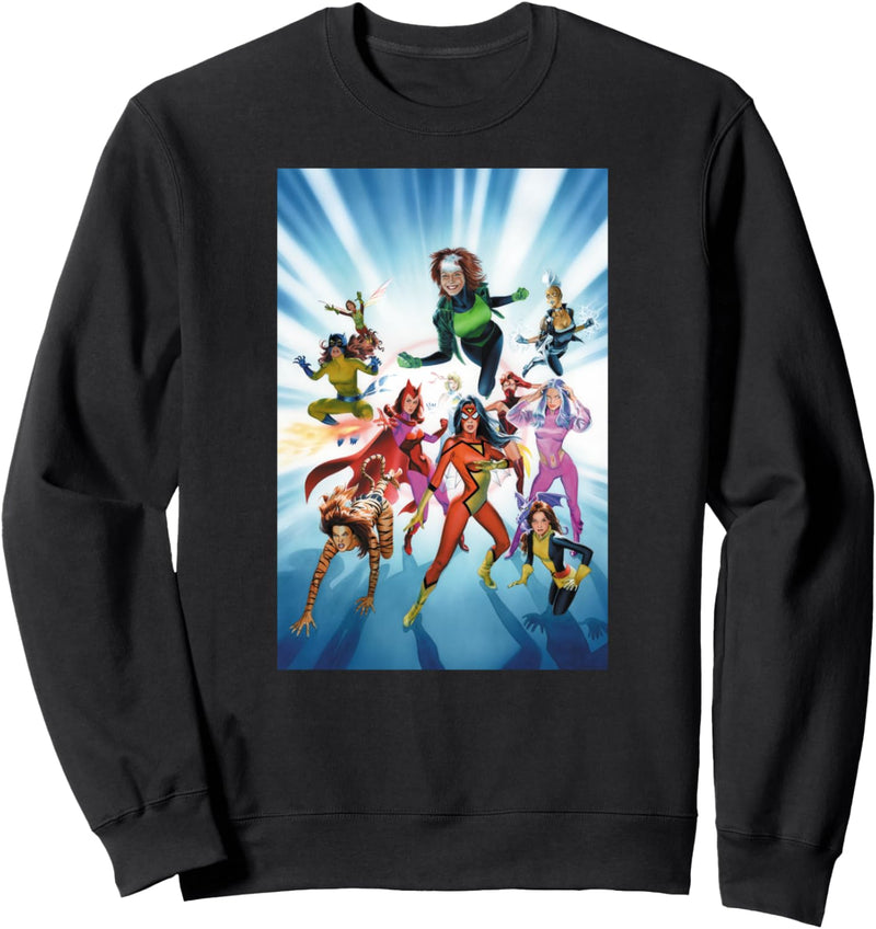 Marvel Women of Marvel Vol. 2 Comic Cover Sweatshirt