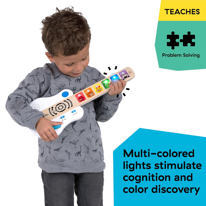 Baby Einstein, Hape, Strum Along Songs Magic Touch Holzspielzeug, Musikspielzeug Gitarre aus Holz, E