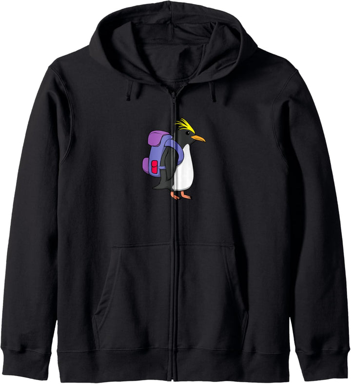 Plodding Penguin Wildlife Abenteuer Wandern Kapuzenjacke