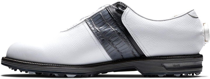 FootJoy Herren Premiere Serie Tarlow Golfschuh 39.5 EU X-Weit Weiss Grau, 39.5 EU X-Weit Weiss Grau