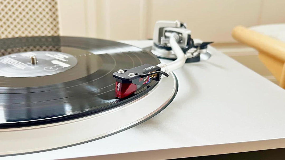 Ortofon 2M Red Premounted - 2M Red Tonabnehmer montiert am SH-4 Black Headshell | einfache Montage a