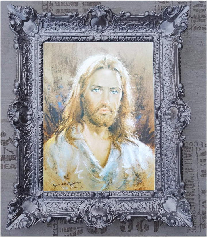 Lnxp Gemälde in den Rahmen montiert 56x46 cmReligiös Mutter Maria Gottes Maria Jesus Christus K14 50