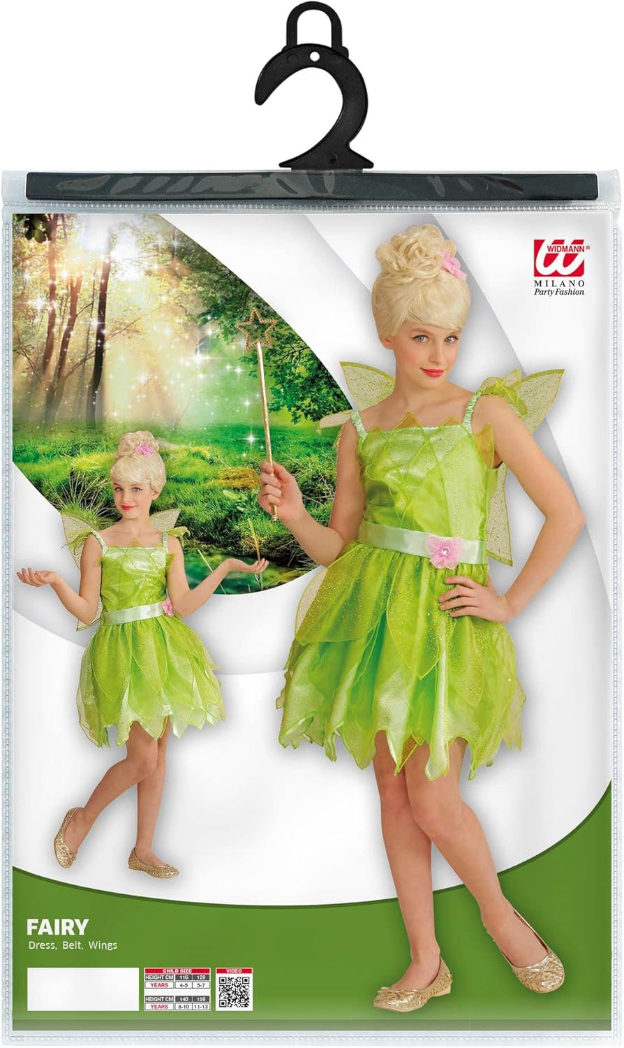 "FAIRY" (dress, wings) - (140 cm / 8-10 Years), 140