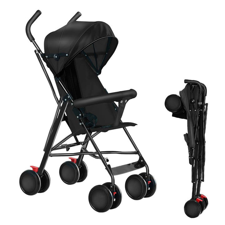 Kinderwagen für Babys, Komfort, kompakter Gehstock, 0 – 36 kg, Reisekinderwagen mit Baumwolle und Mo