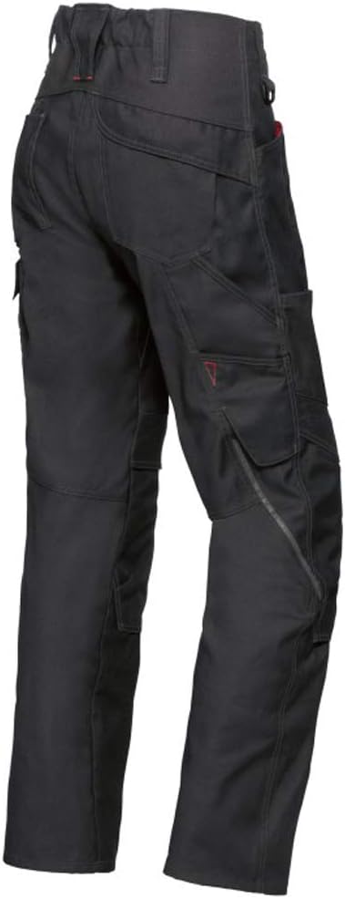 BP Arbeitshose für Männer Höhere Taille am Rücken 00 g/m2 Stoffmischung mit Stretch, Schwarz