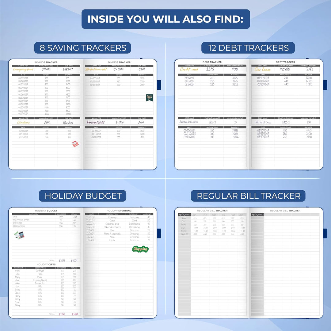Clever Fox Budget Planer - Ausgaben Tracker Botizbuch. Monatliches Budgetierungsjournal, Finanzplane