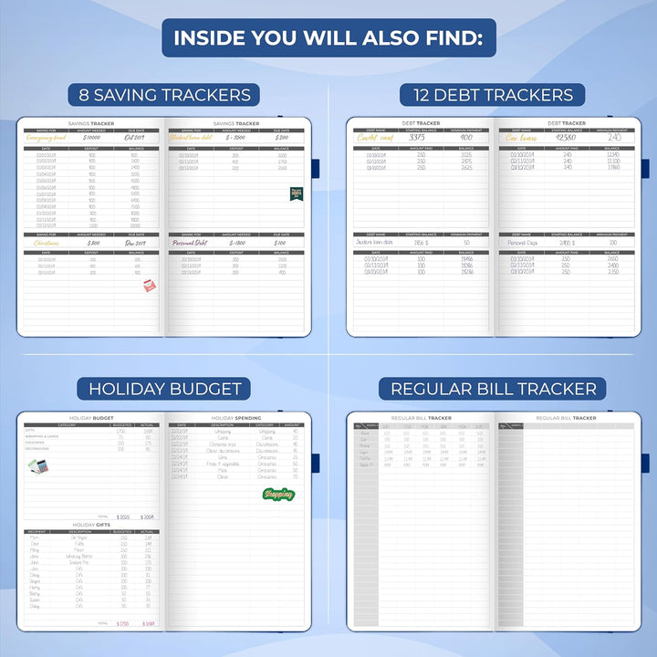 Clever Fox Budget Planer - Ausgaben Tracker Botizbuch. Monatliches Budgetierungsjournal, Finanzplane