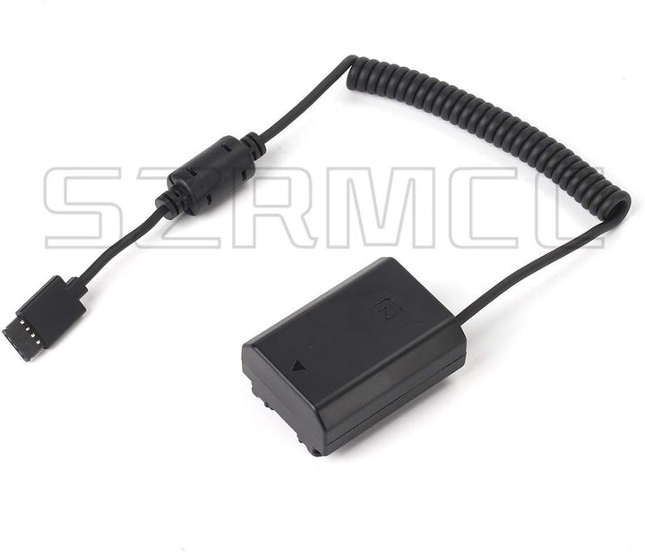SZRMCC-Akkuadapterkabel für DJI Ronin-S Gimbal DC 12V-Ausgang zum NP-FZ100 DC-Koppler Dummy-Akku für