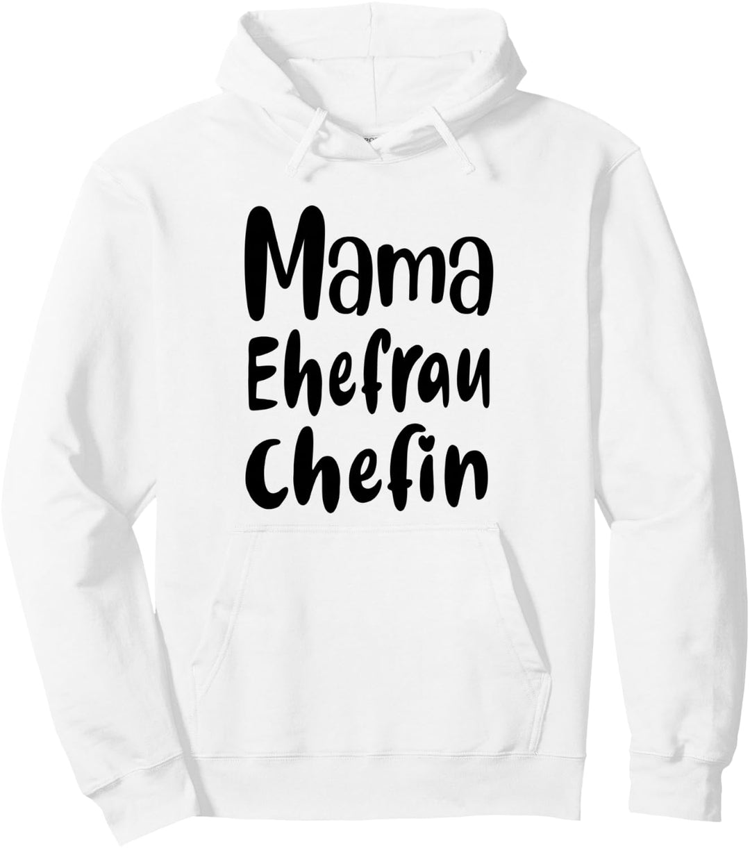 Damen Mama, Ehefrau, Chefin Pullover Hoodie