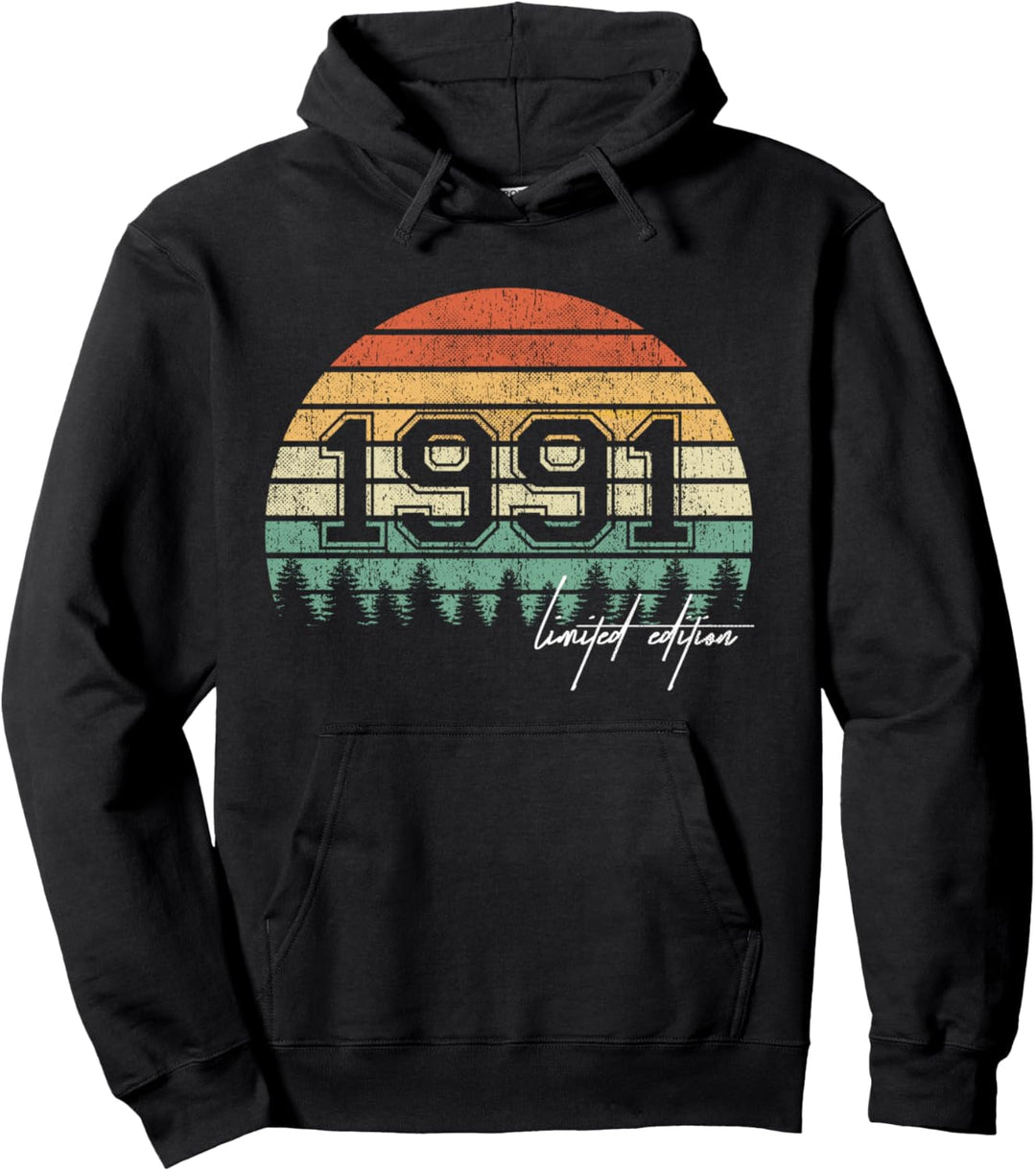33. Geburtstag Mann Frau 33 Jahre 1991 Deko Lustig Geschenk Pullover Hoodie