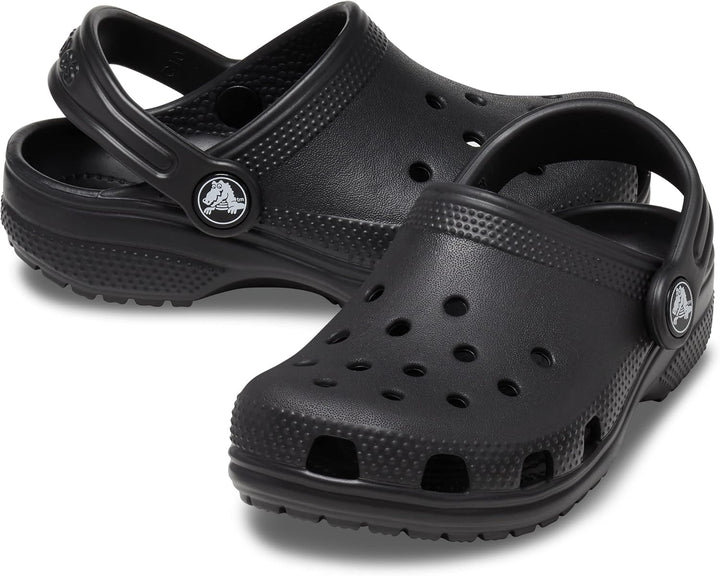 Crocs Unisex Kinder Classic Clog T Holzschuh 22/23 EU Schwarz, 22/23 EU Schwarz
