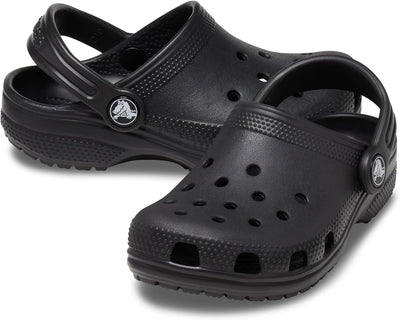 Crocs Unisex Kinder Classic Clog T Holzschuh 22/23 EU Schwarz, 22/23 EU Schwarz