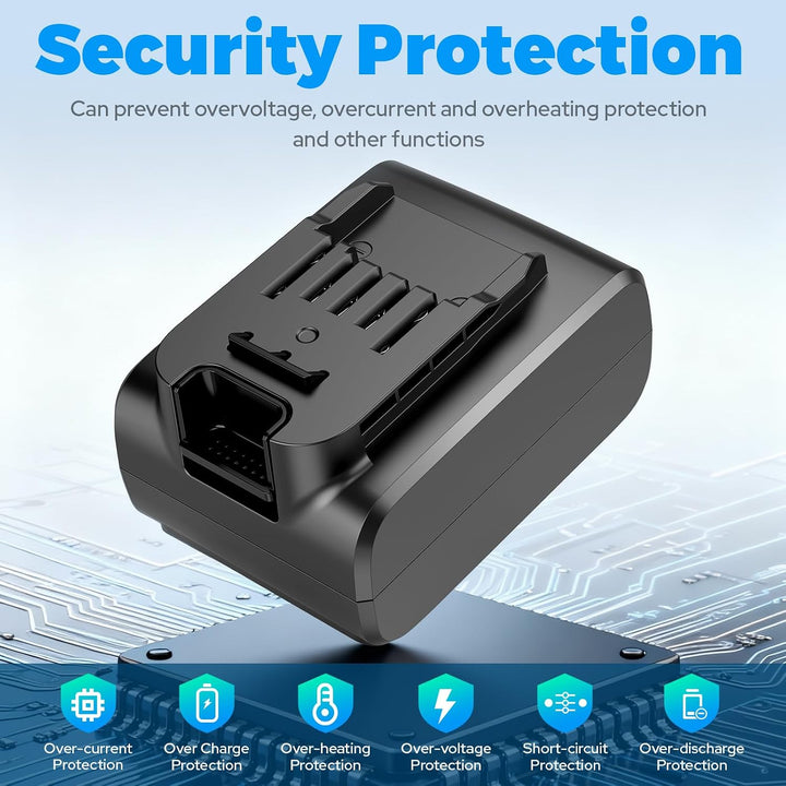 25,2V Akku für Philips AquaTrio 9000 Series Nass-Trockensauger, 3900mAh Lithium-Ionen Ersatzakku für