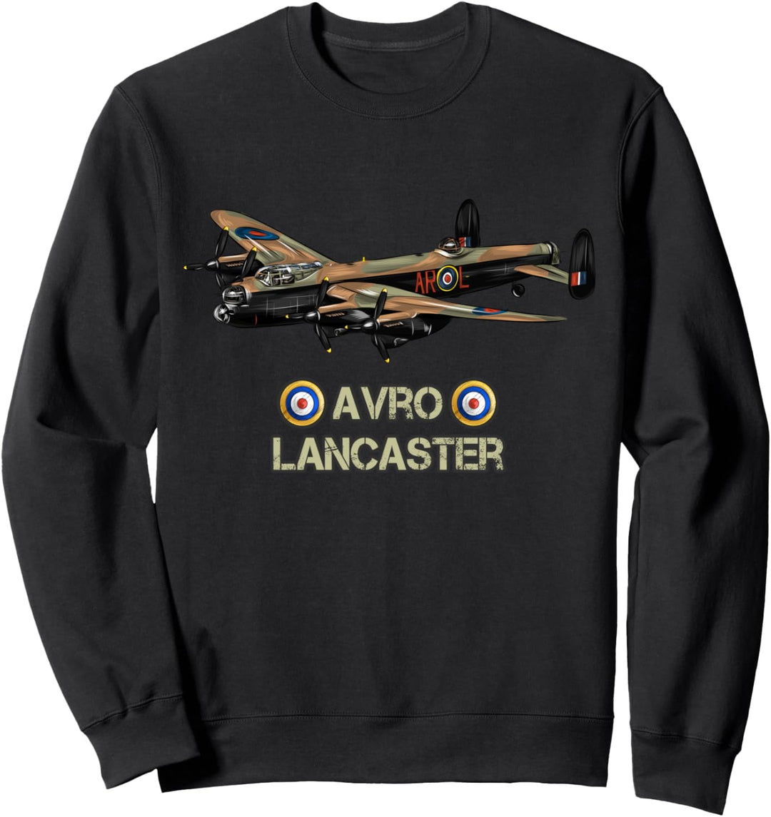Weltkrieg 2 Britische Flugzeuge AVRO Lancaster Sweatshirt