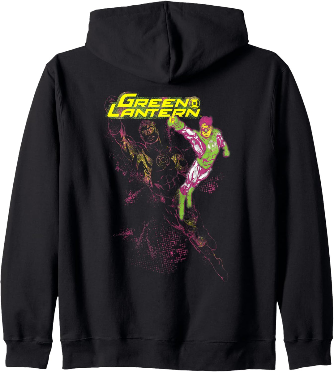 Green Lantern Lantern Spray Kapuzenjacke