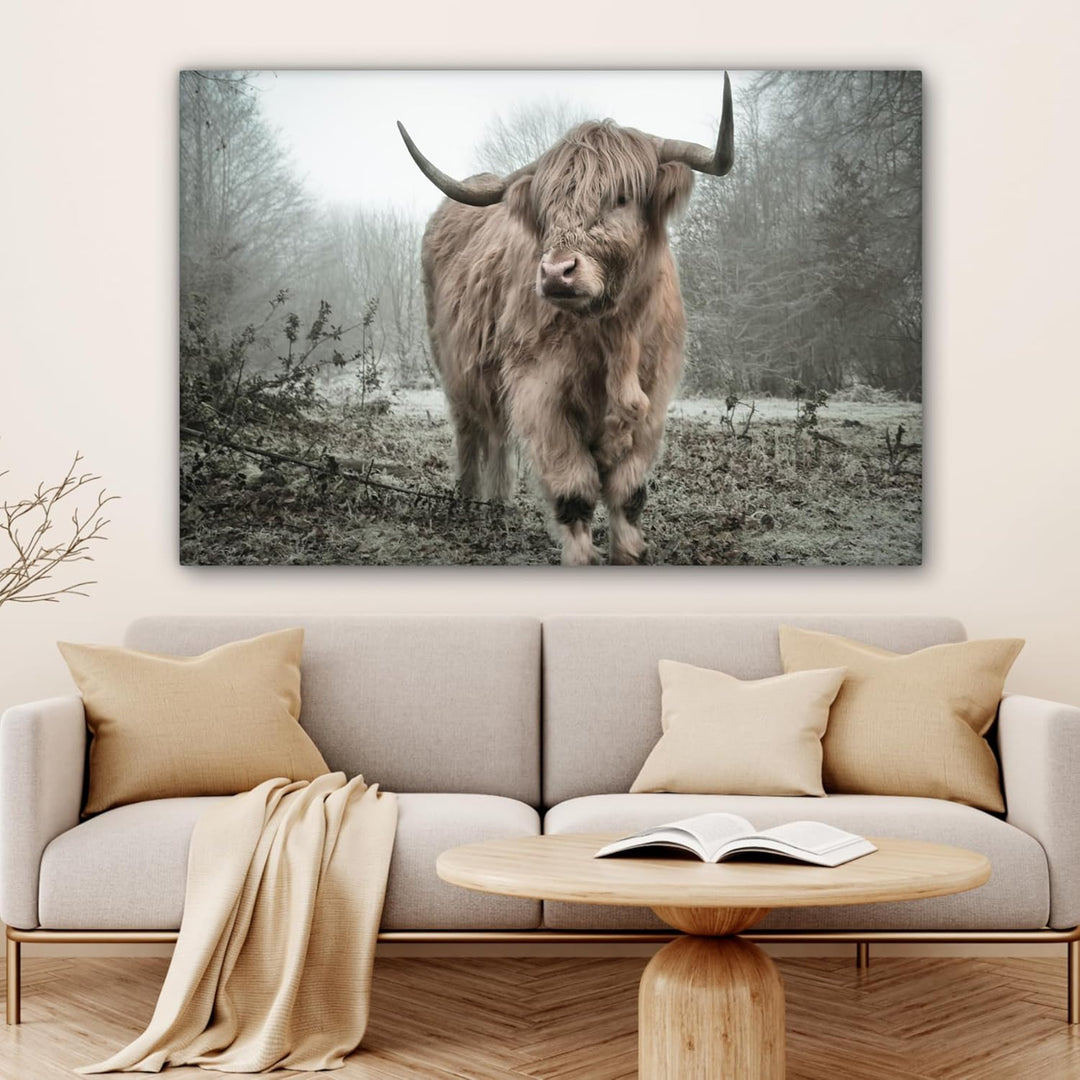 MuchoWow© Leinwandbild Gross 120x80 cm XXL Dekoration Wohnzimmer Bilder Aufhängen Wall Decoration Li