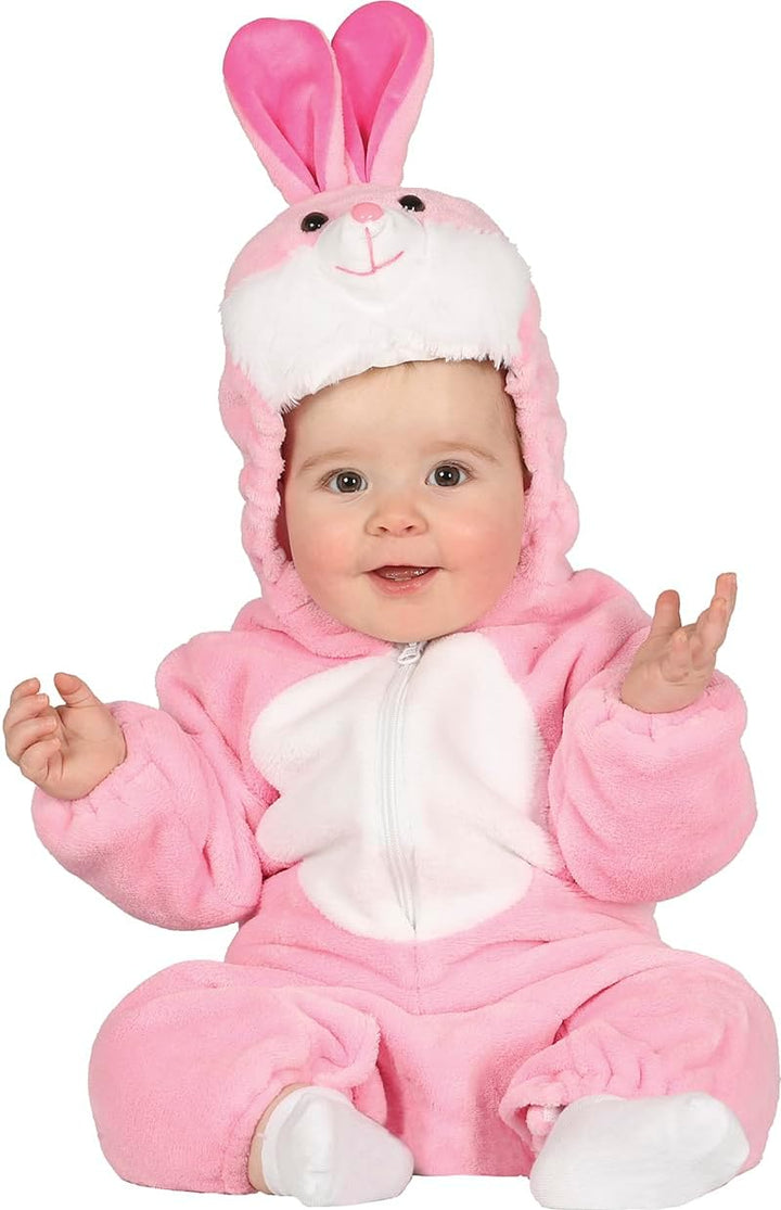 FIESTAS GUIRCA, S.L. Hase Kostüm rosa für Baby T-6/12 Monate