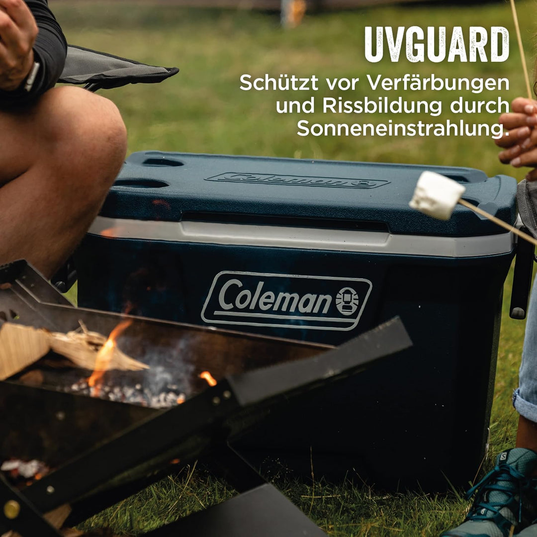 Coleman Xtreme Kühlbox, grosse Thermobox mit Fassungsvermögen, hochwertige PU-Vollschaumkernisolieru