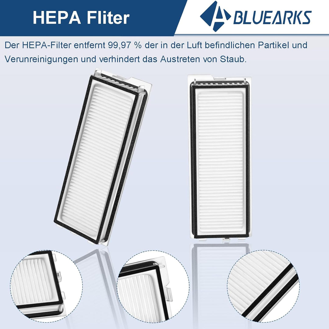 Bluearks Ersatzteile Kompatibel mit Roborock Q Revo/Roborock P10 Staubsaugerroboter Zubehör, 1 Haupt